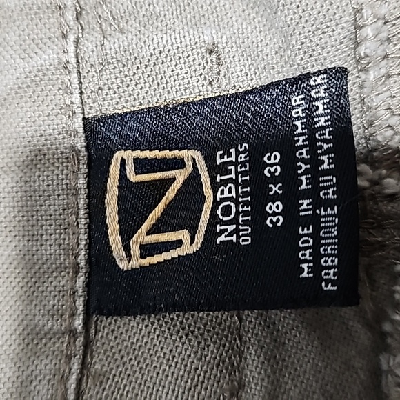 Noble Outfitters 38x36 beige fullflexx hammer drill canvas work pants - Picture 6 of 8